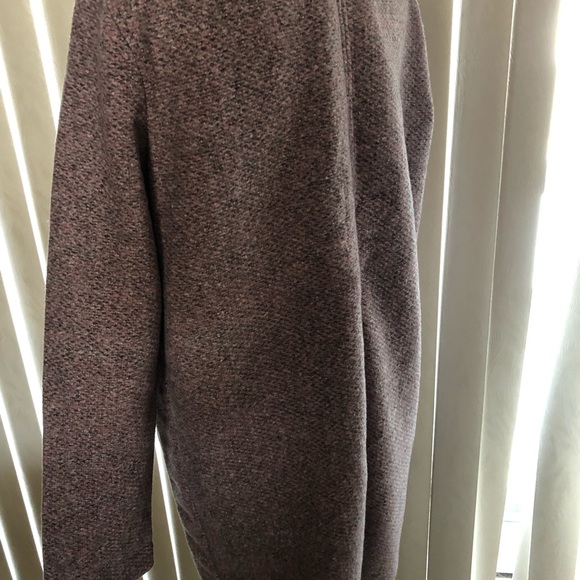 Oodji brand tweed long cardigan pink gray specks. - Picture 8 of 8